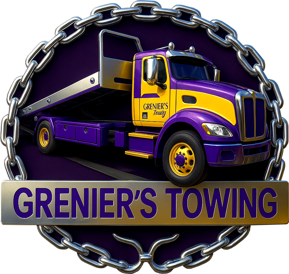 Grenier's Towing Logo